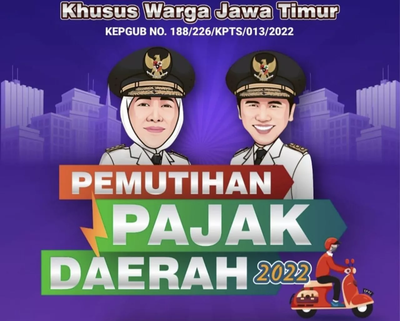 Gubernur Jatim Berlakukan Pemutihan Pajak Kendaraan Bermotor, Catat Tanggalnya