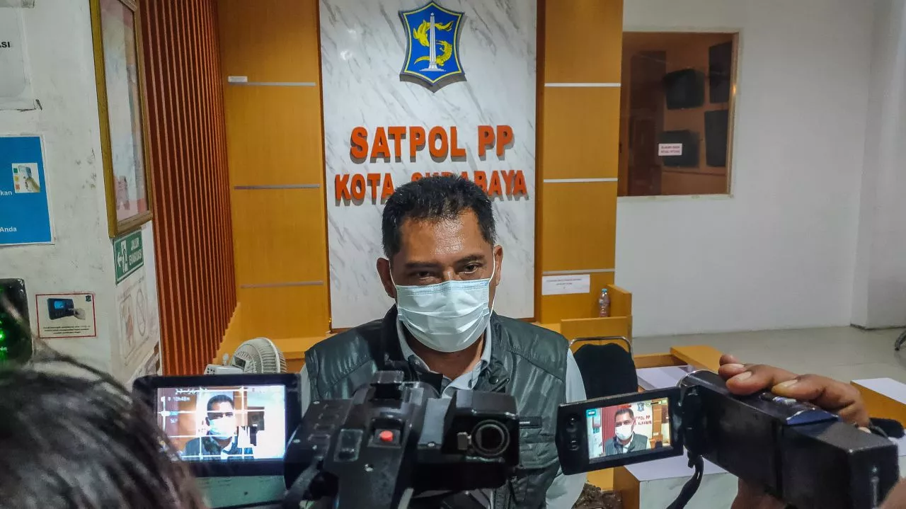 Petugas Gabungan Patroli 24 Jam Amankan Jumat Agung dan Paskah di Surabaya