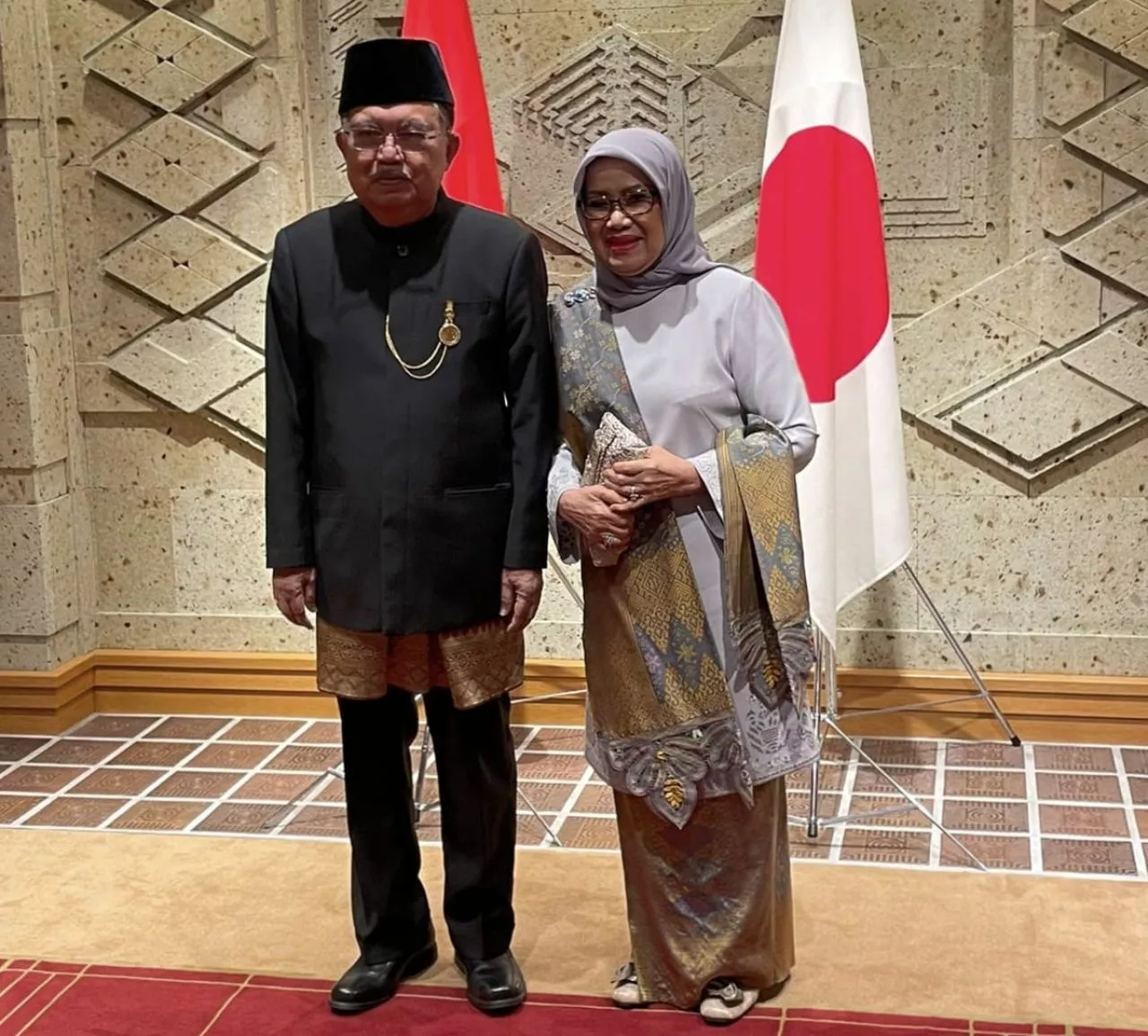 Mantan Wakil Presiden Jusuf Kalla Mendapat Penghargaan dari Pemerintah Jepang