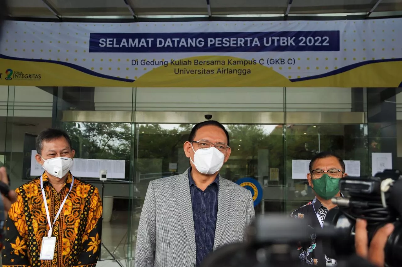 16 Ribu Peserta UTBK Jalani Ujian di Unair Surabaya