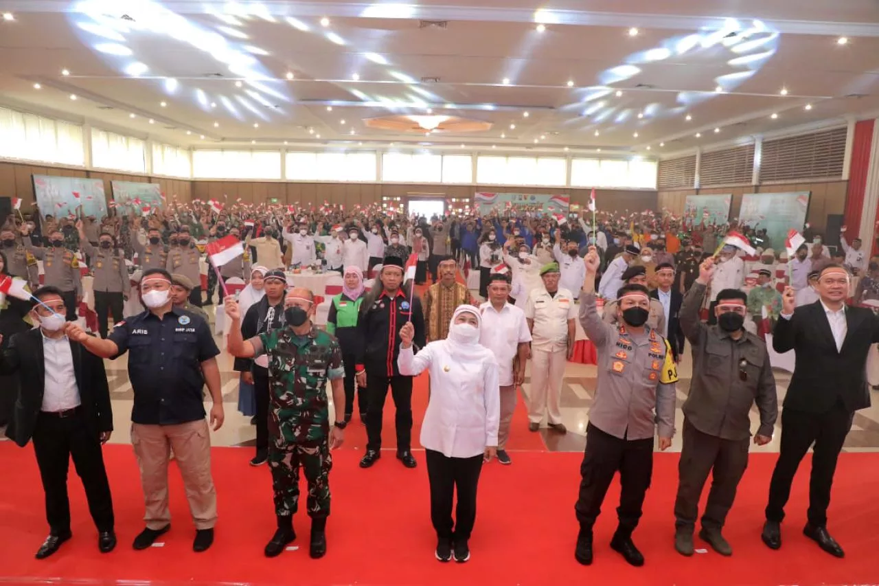 Peringati Hari Anti Narkoba Dunia, Gubernur Khofifah Serukan Perang Tanpa Akhir