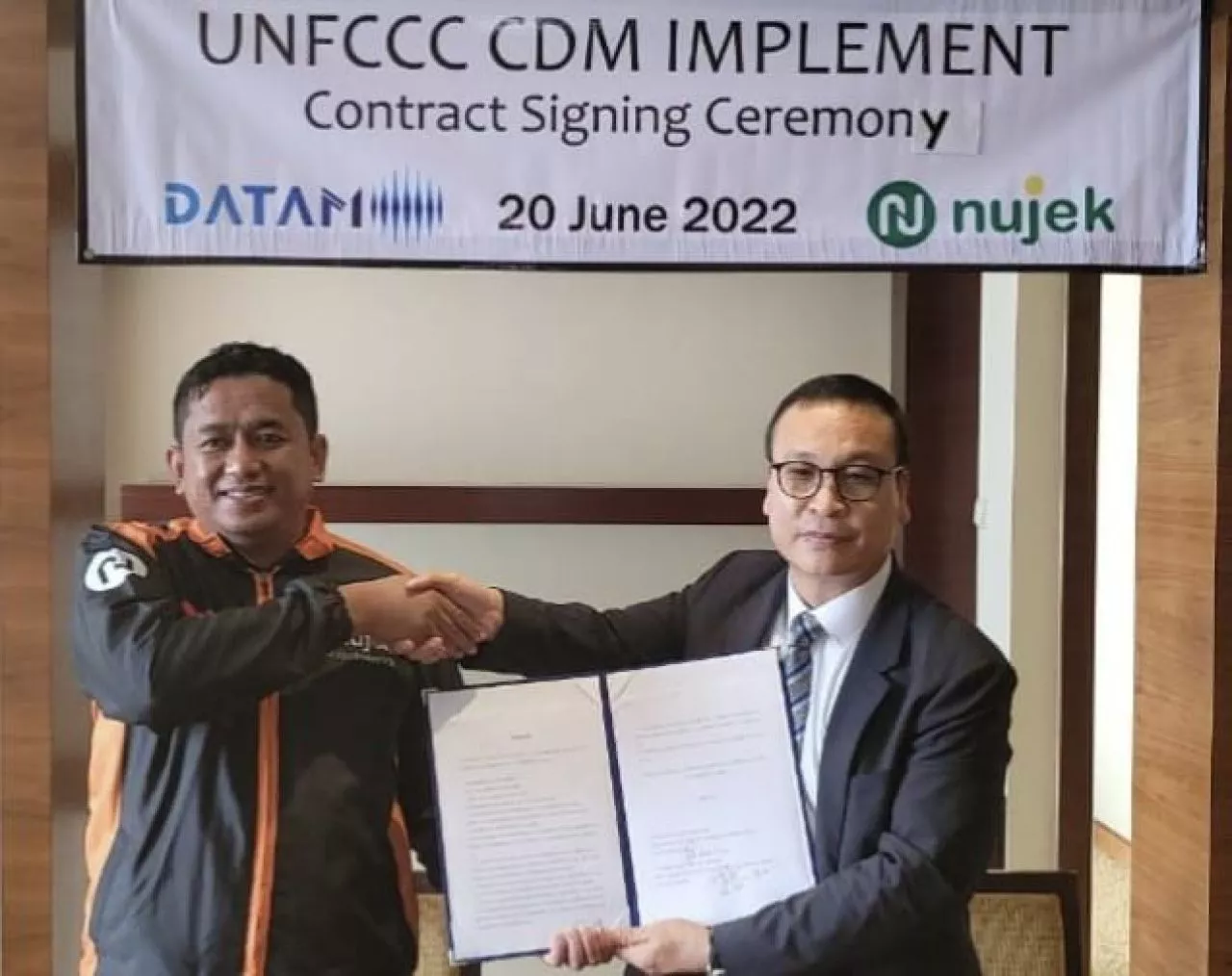 NUJEK dan DATAM Jalin Kerjasama Proyek Konversi Bahan Bakar Kendaraan Listrik