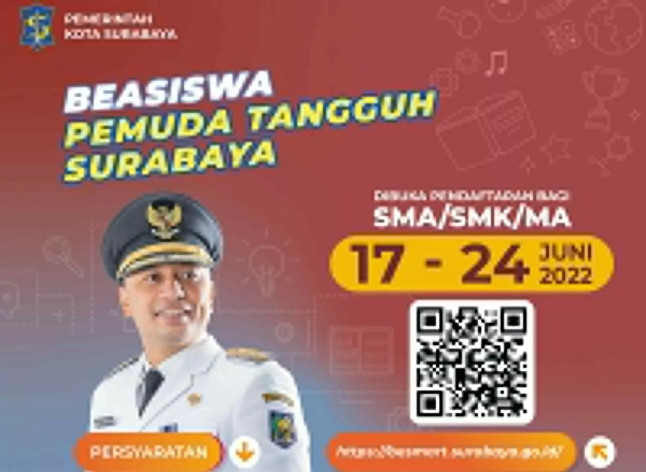 Catat! Pemkot Surabaya Buka Pengajuan Beasiswa untuk SMA/ SMK, Ini Syaratnya