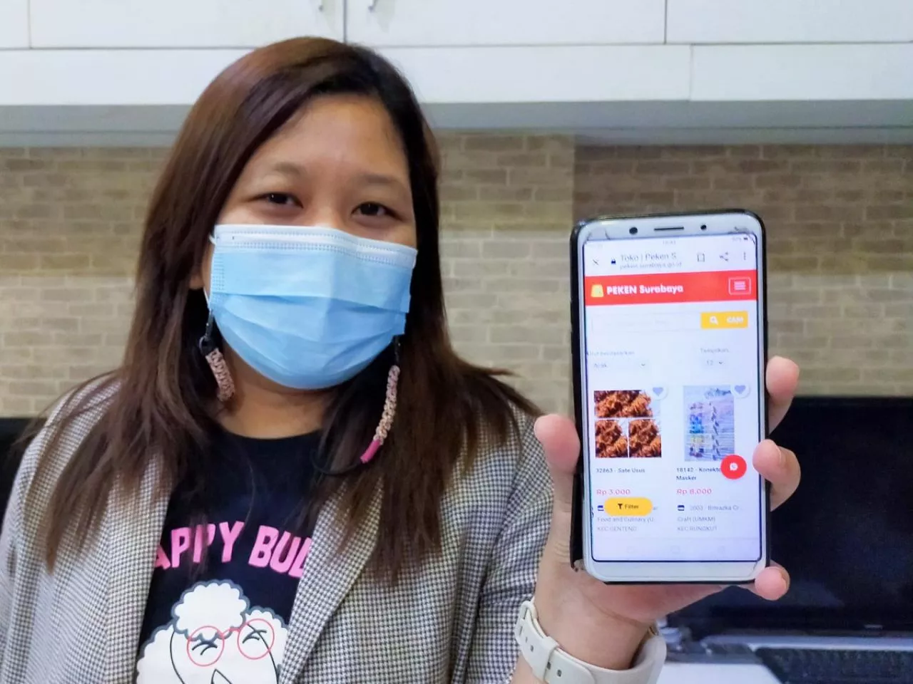 Aplikasi Belanja Online E-Peken Surabaya Naik 133%, Transaksi Capai 11 Miliar