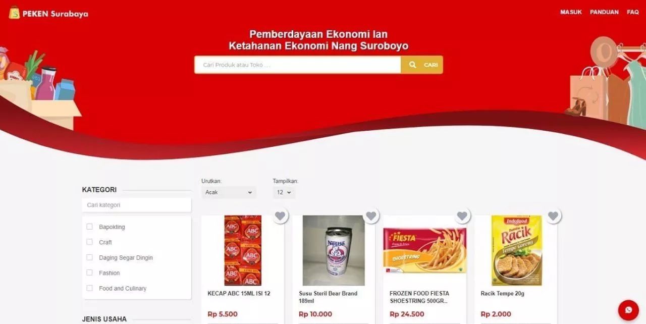 DPRD Surabaya Sebut Langkah Pemkot Bantu UMKM Melalui E-Peken Sangat Tepat
