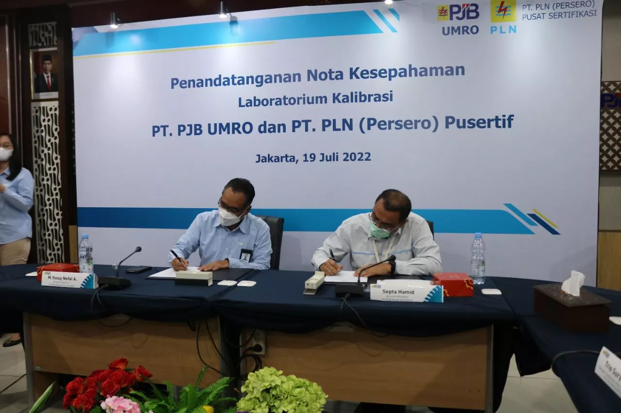 PJB dan PLN Teken Kerjasama Laboraturium Kalibrasi dan Peralatan Unit Pembangkit