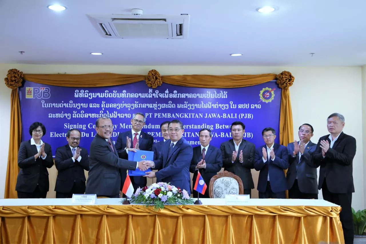 Jalin Kerjasama, PJB Jajaki Pengelolaan Pembangkit Listrik di Laos