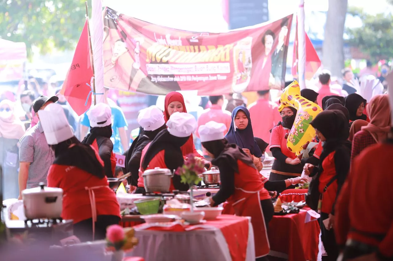 Lestarikan Kuliner Nusantara, PDIP Jatim Gelar Lomba Memasak Resep Mustika Rasa