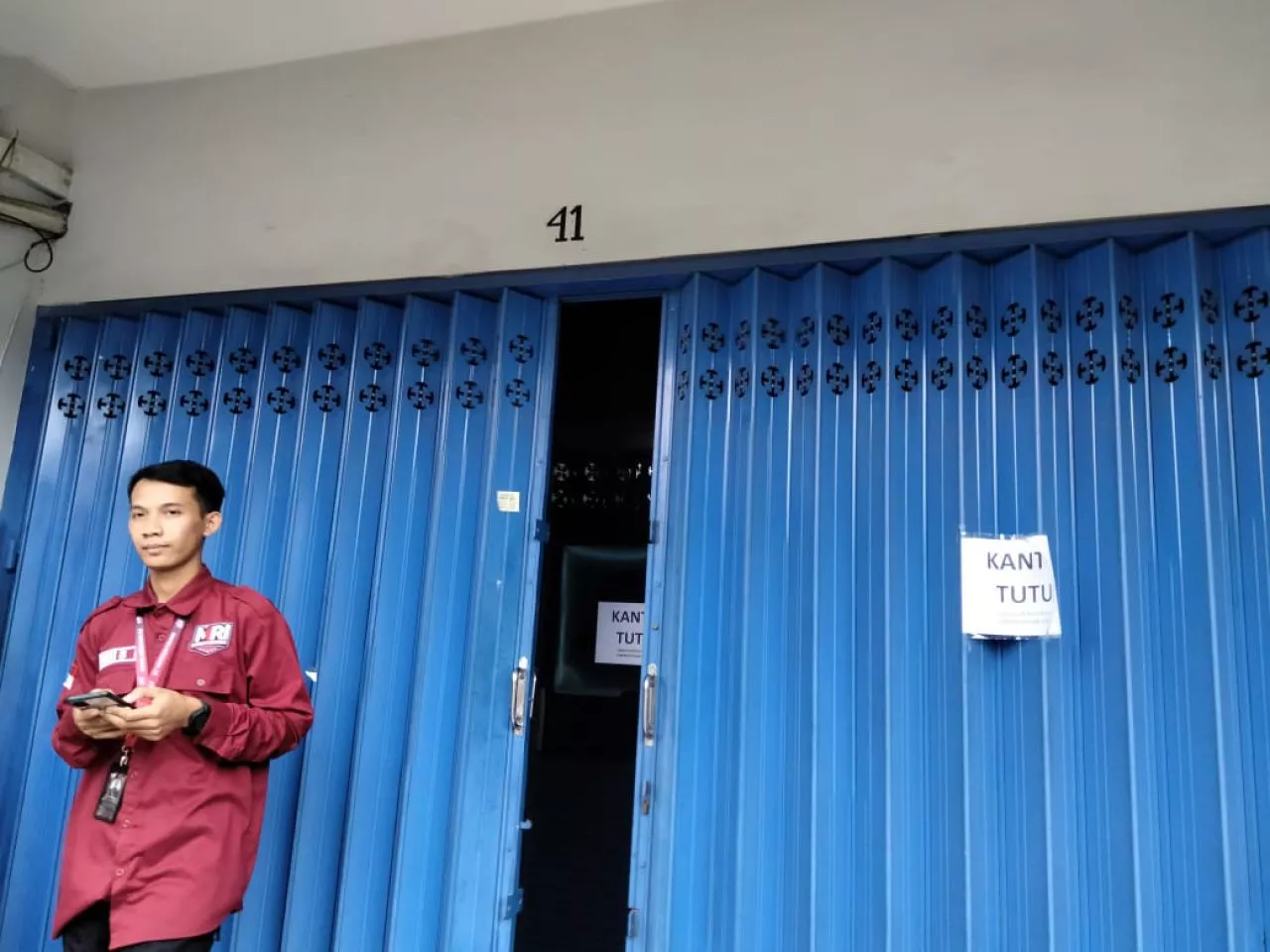 Kantor ACT Jatim Tutup, Sebagian Poster dan Banner Dicopoti