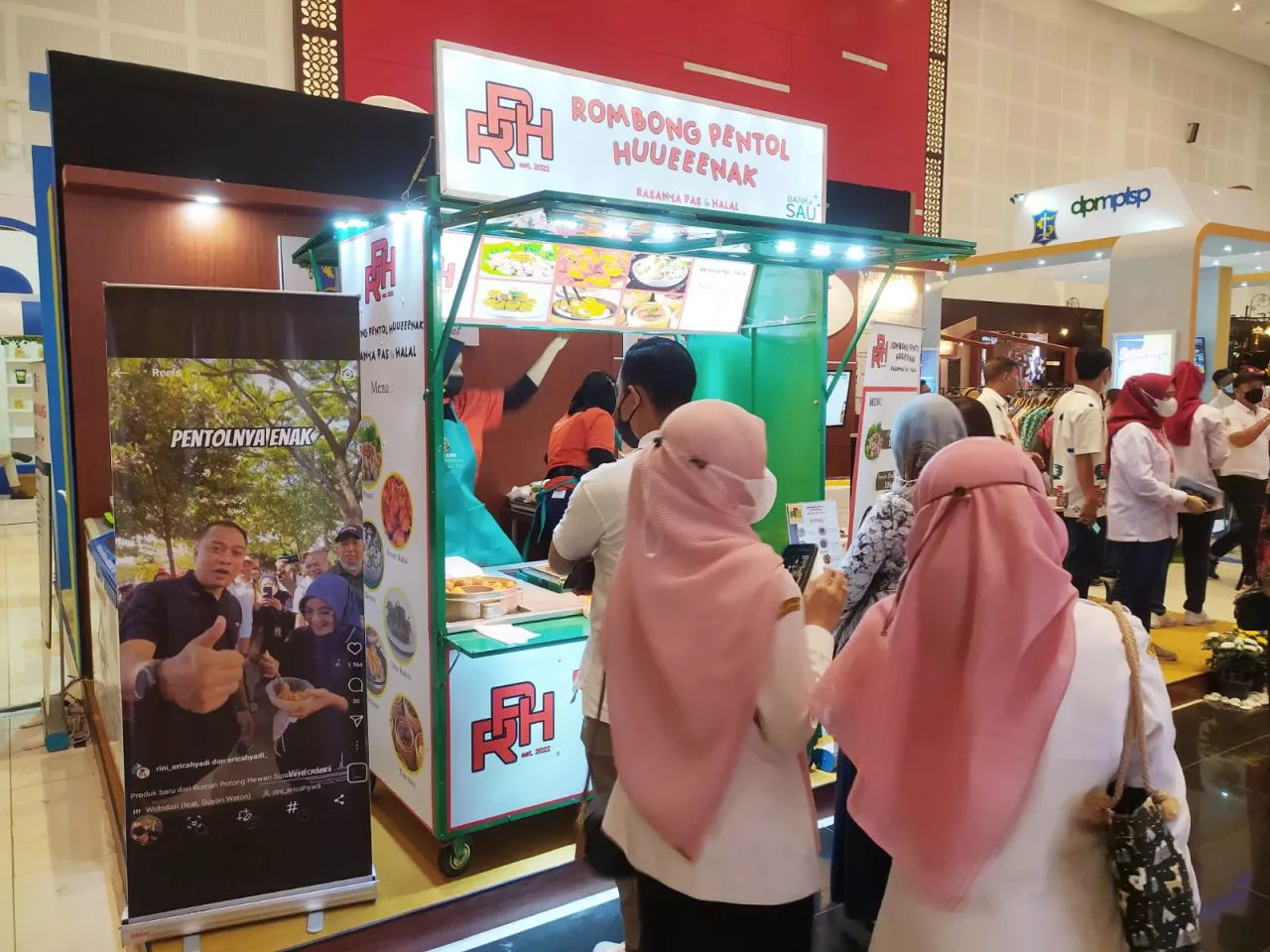 Peduli MBR, RPH Surabaya Luncurkan Rombong Pentol Huenak