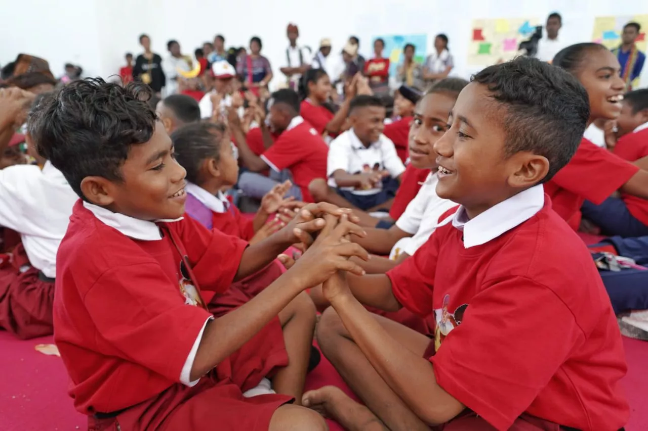 Alunan Sasando Anak NTT Tersiar ke Seluruh Negeri pada Peringatan HAN 2022