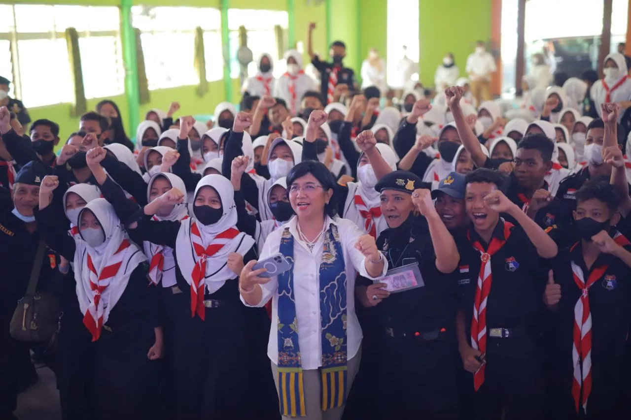 Kenang Perjuangan Mastrip, Bank Indonesia Kunjungi SMPN 3 Bojonegoro