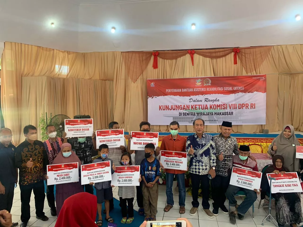 Apresiasi Kinerja Kemensos, DPR RI Dukung Program Bantuan ke Masyarakat