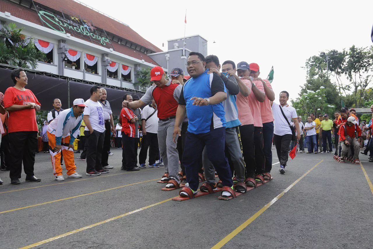 Lomba hingga Nobar Film Bareng Wali Kota, Ini Jadwal Perayaan HUT RI di Surabaya