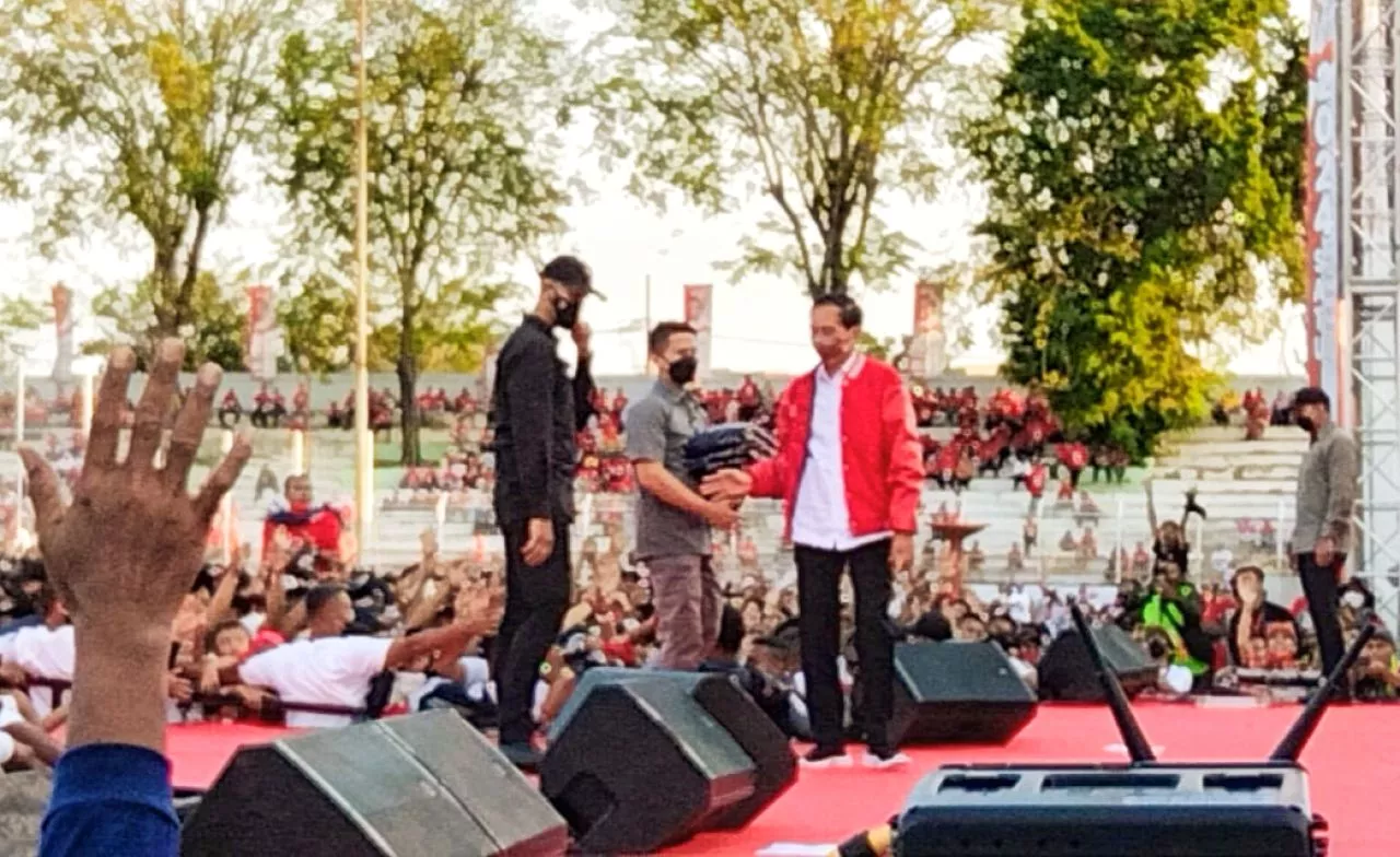 Bawa Perubahan untuk Indonesia, Relawan Jatim Bangga Punya Presiden Jokowi