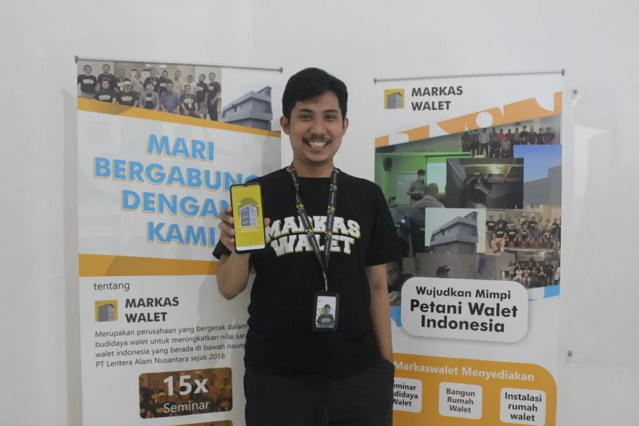 Berbasis Agritech, Alumnus Unair ini Bikin Aplikasi Budidaya Sarang Walet