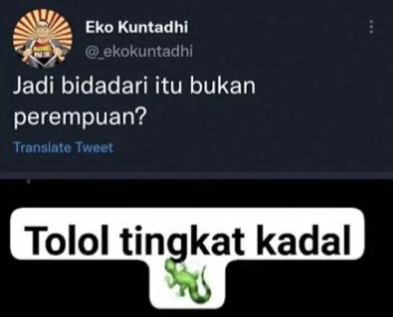 Buntut Cuitan di Twitter, Ketua PWNU Jakarta Minta Eko Kuntadhi Dipolisikan