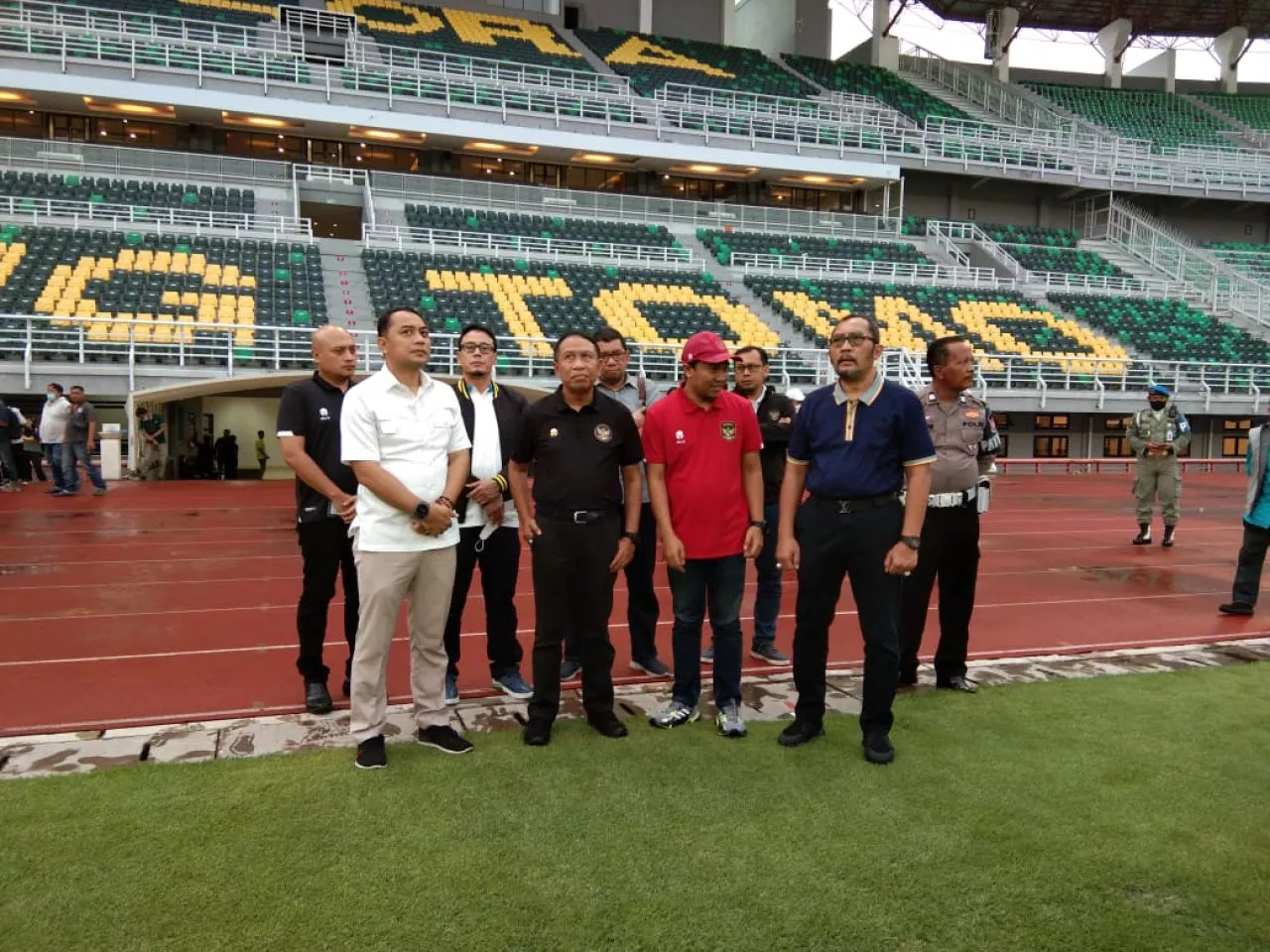 Sidak Stadion GBT, Menpora Pastikan Layak Jadi Venue Piala Dunia U-20