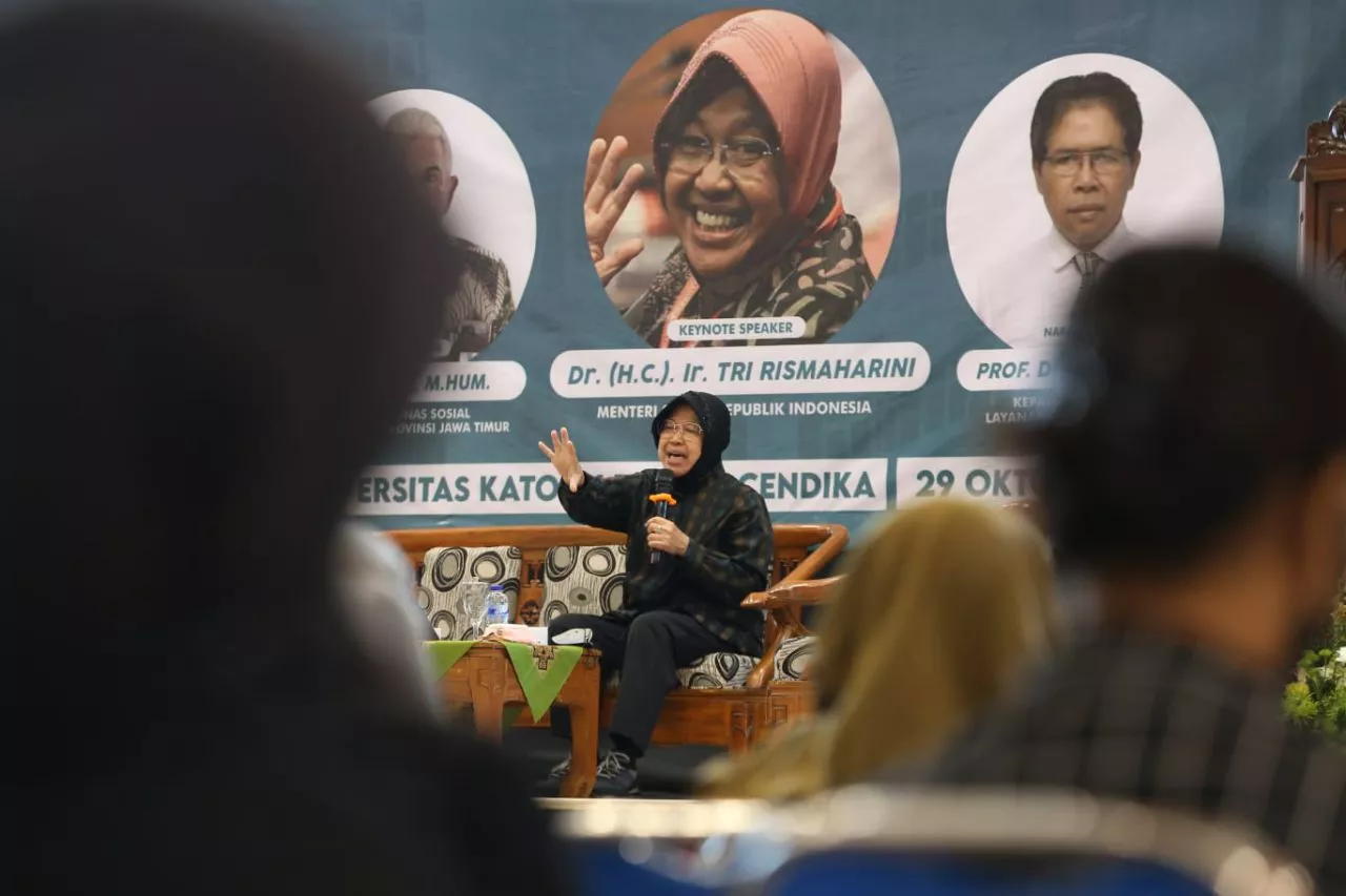 Mensos Risma Jadi Inspirasi Pendampingan Kelompok Disabilitas