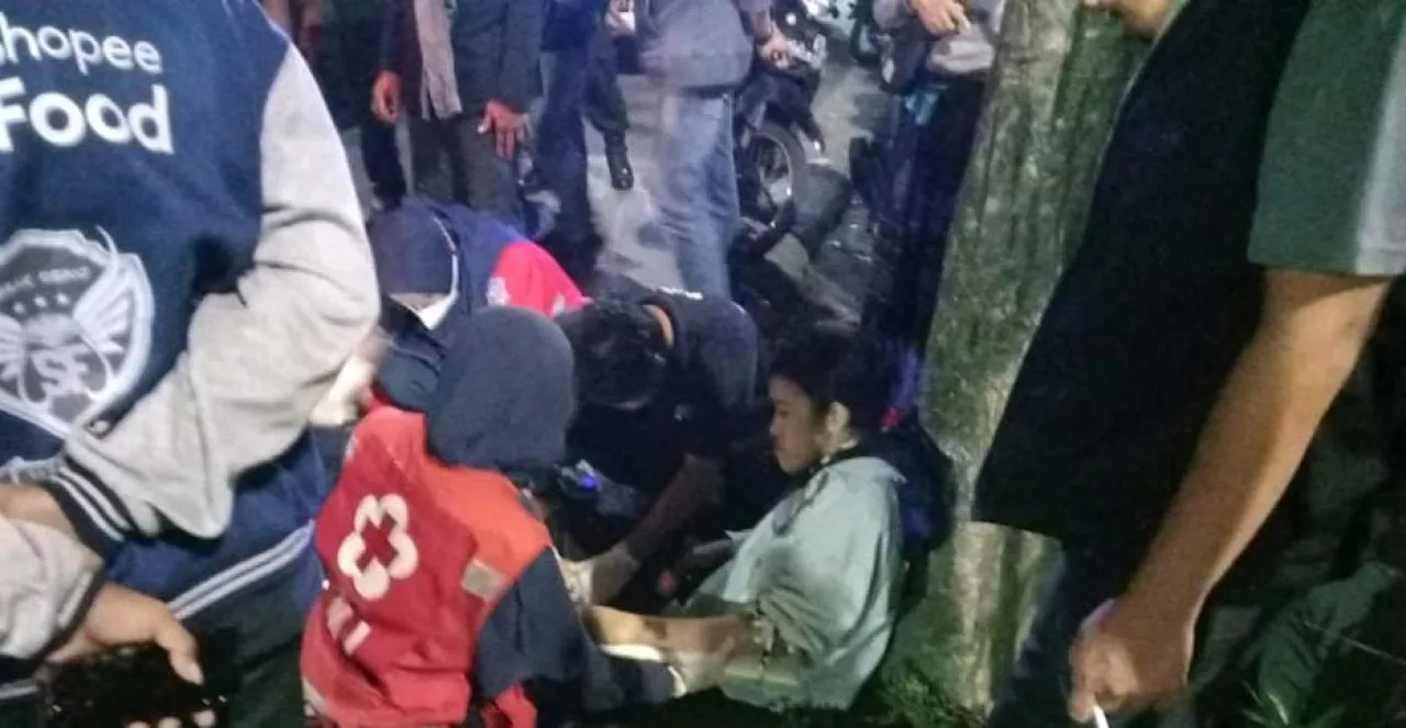 Kejar Jambret, Wanita di Surabaya ini Tabrak Tiang hingga Patah Tulang