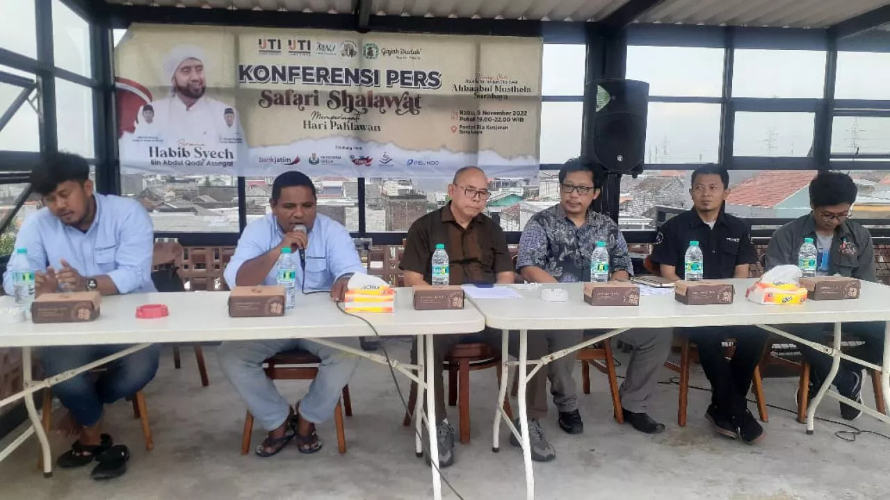 Peringati Hari Pahlawan dan Tragedi Kanjuruhan, IJTI Gelar Safari Shalawat