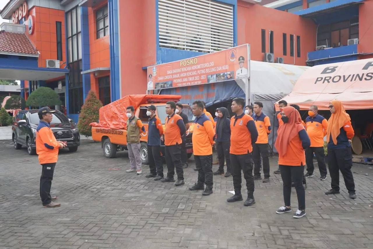 BPBD Jatim Kirim Bantuan di 12 Lokasi Pengungsian Erupsi Gunung Semeru