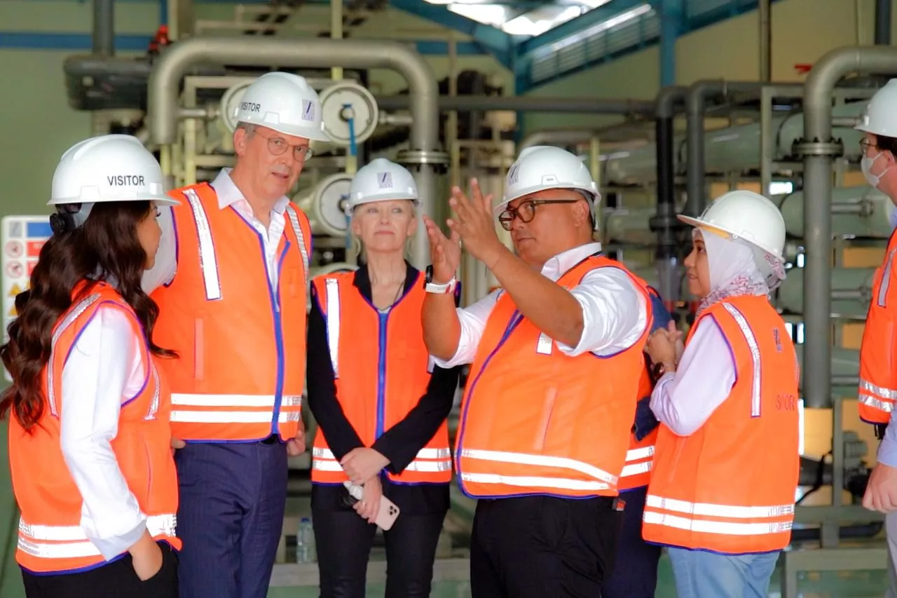 Dubes Uni Eropa Kagum Masa Depan Transisi Energi Hijau Kawasan Industri SIER