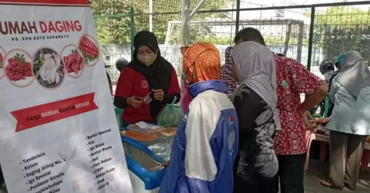 RPH Surabaya Siapkan 5 Ton Daging Jelang Libur Natal dan Tahun Baru