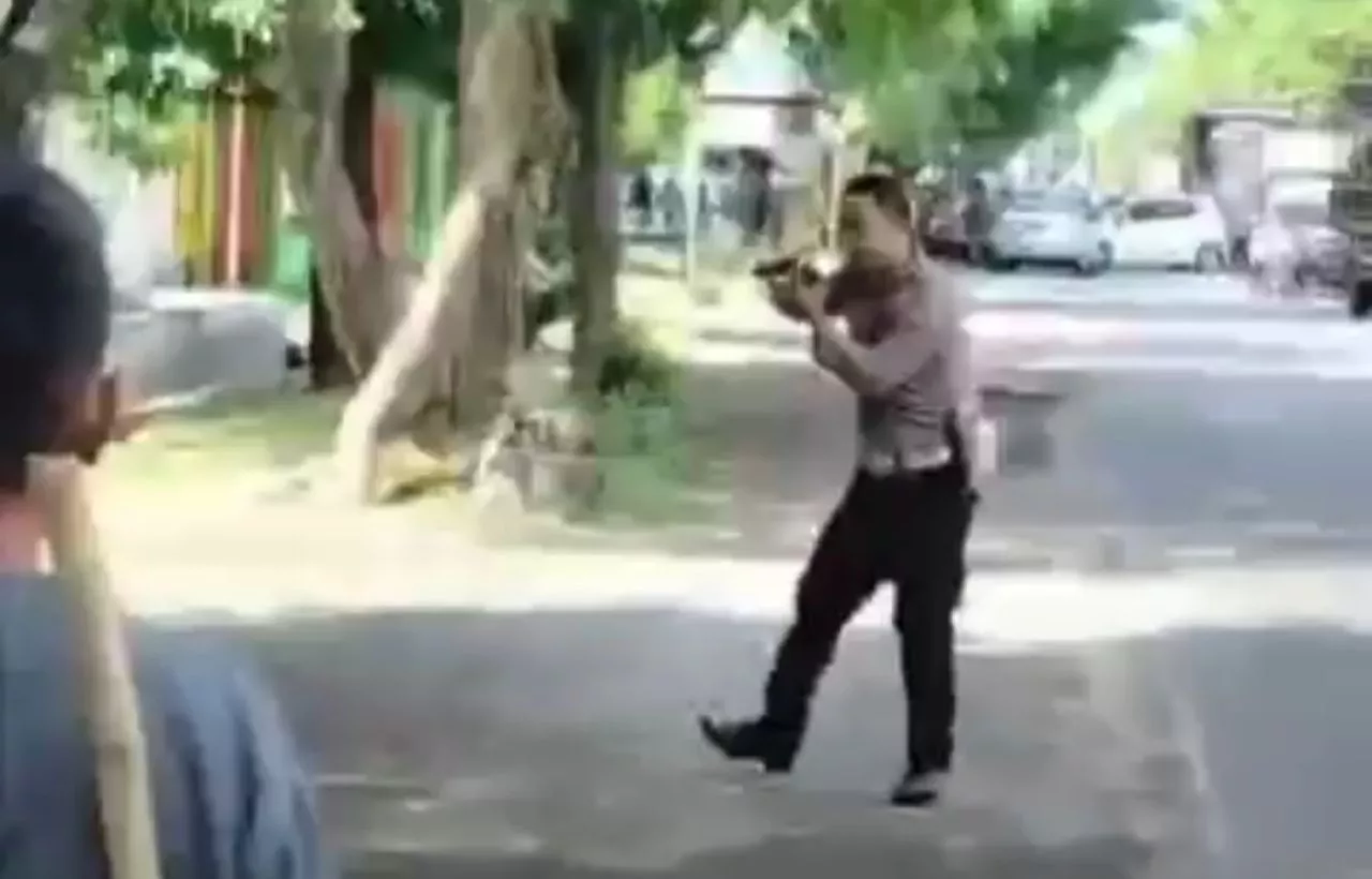 Cerita Heroik Polisi Tembak Pria Mengamuk dan Bacok Dua Orang di Probolinggo