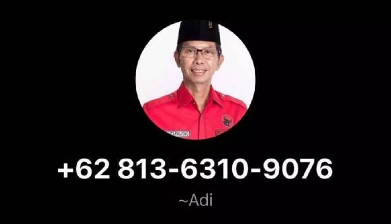 Nama Ketua PDIP Surabaya Dicatut untuk Penipuan, Begini Modusnya