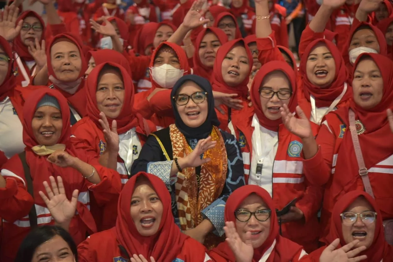 Istri Wali Kota Surabaya Terpilih Menjadi Ketua Gabungan Organisasi Wanita