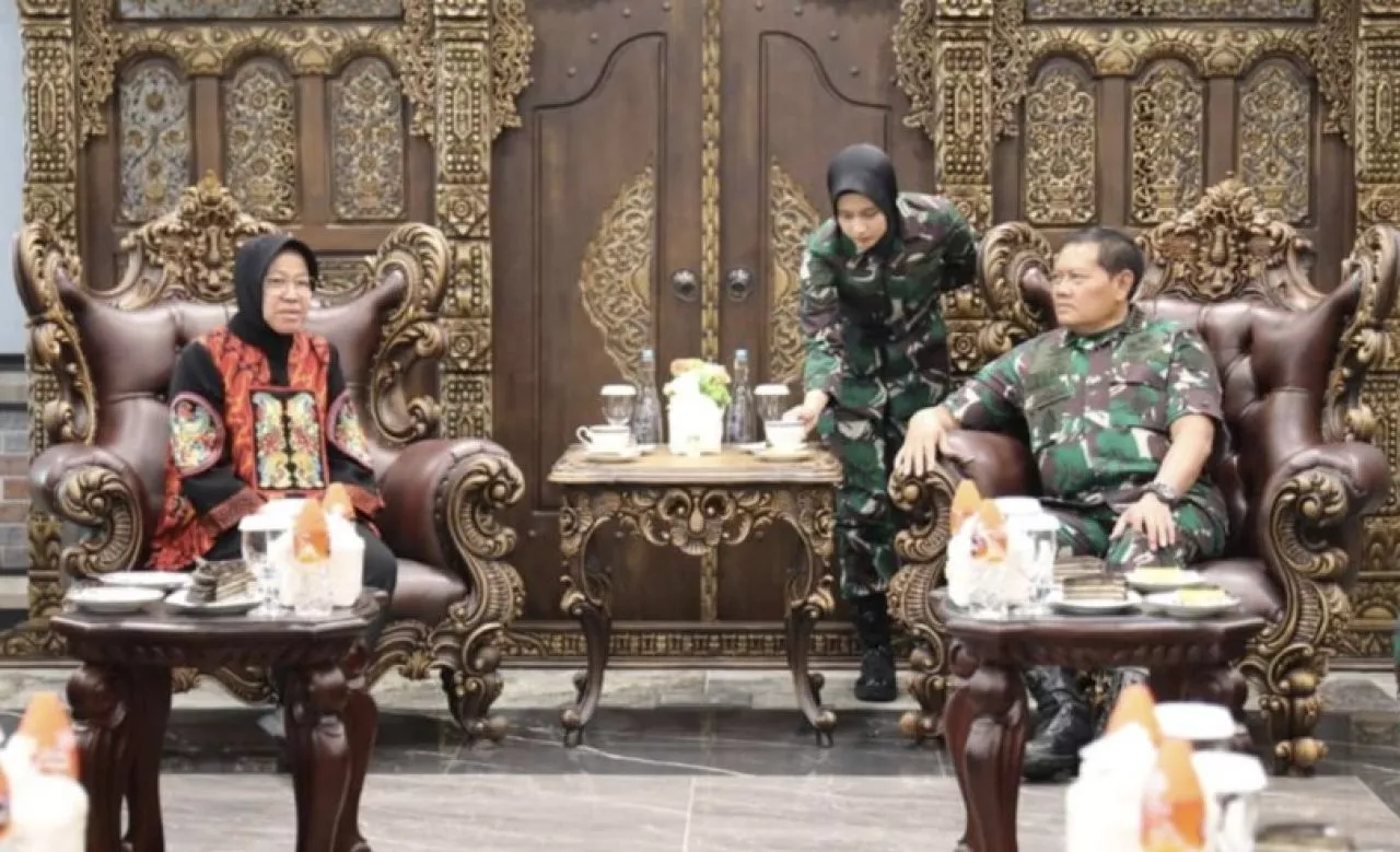 TNI Siap Bantu Kemensos Bangun Kawasan 3T dan Beri Dukungan Penanganan Bencana