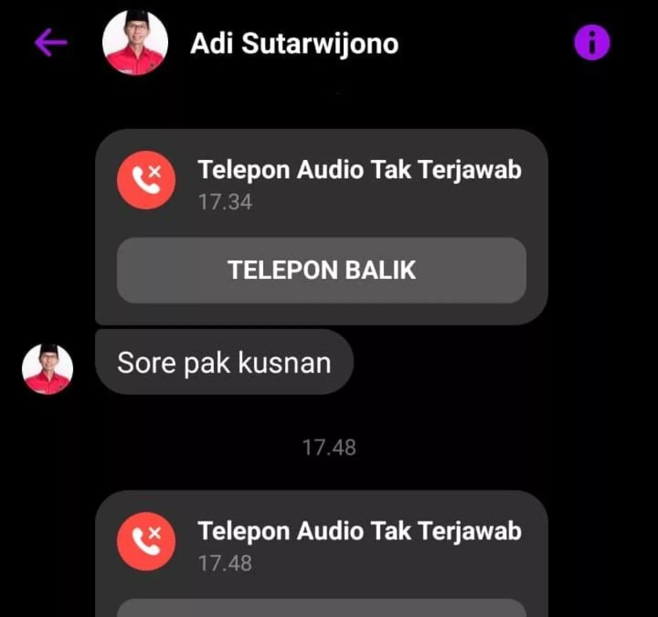 Hendak Tipu Seorang Aktifis, Oknum Berkedok Adi Sutatwijono Auto Kabur