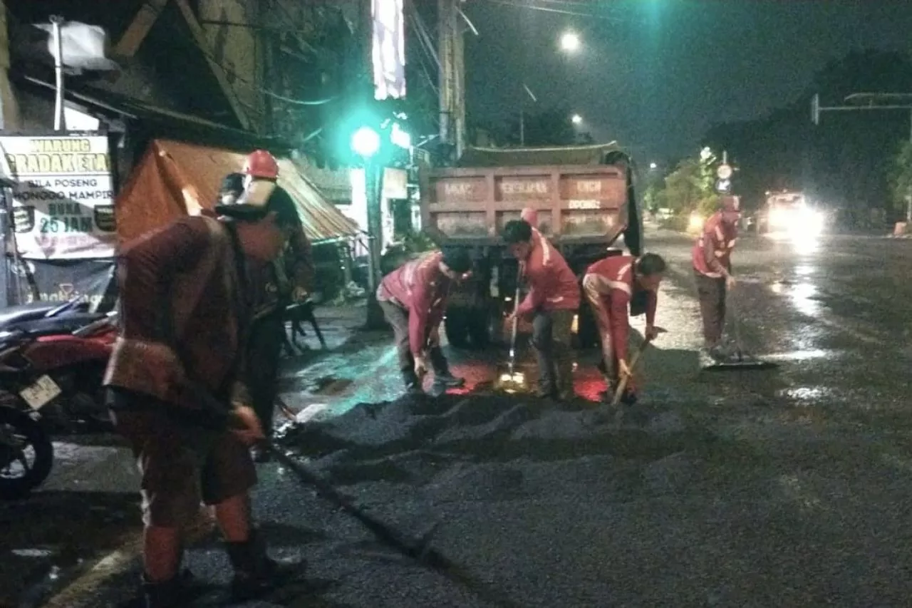 Pengaspalan Jalan Berlubang, Pemkot Berkoordinasi dengan BBPJN Jatim-Bali