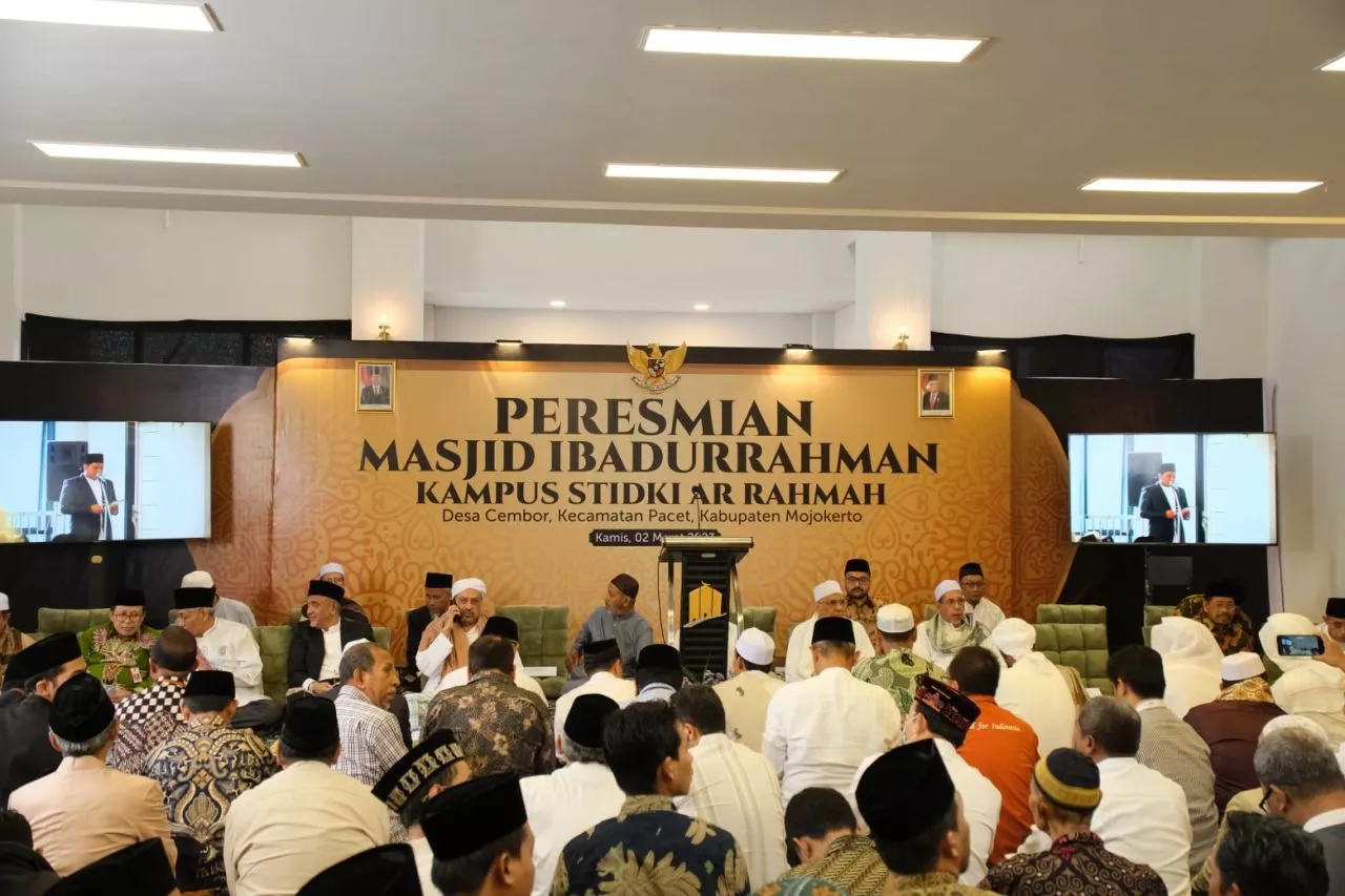 Dihadiri Pemprov Jatim, STIDKI Ar Rahmah Resmikan Masjid di Pacet
