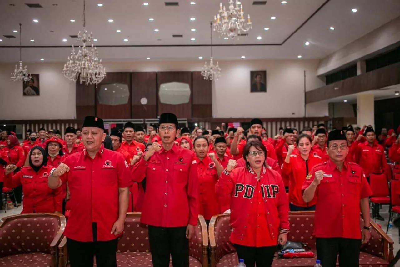 Persiapan Pemilu 2024, PDIP Surabaya Rekrut 16.320 Saksi TPS