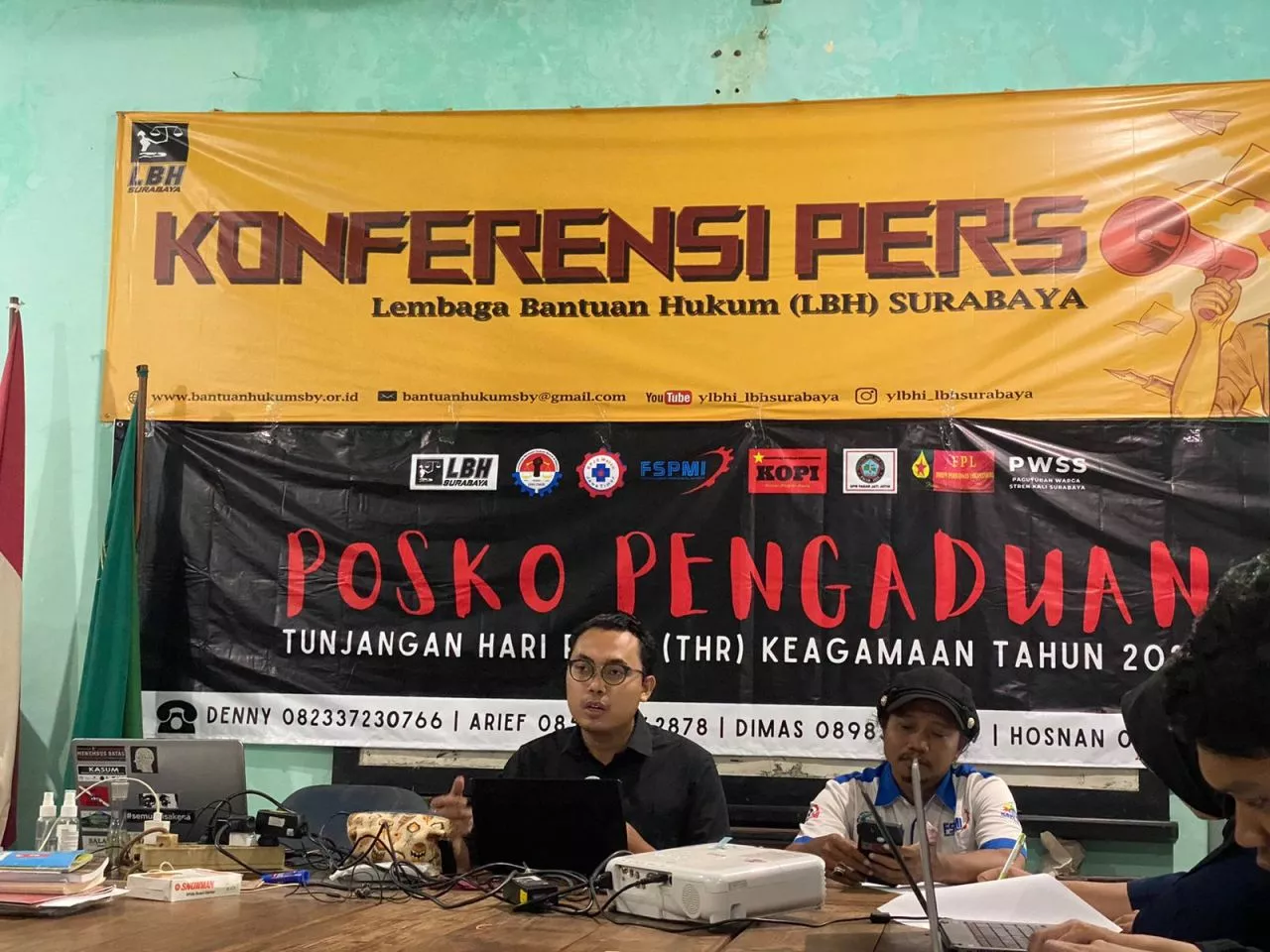 Begini Cara Lapor Aduan THR ke Lembaga Bantuan Surabaya