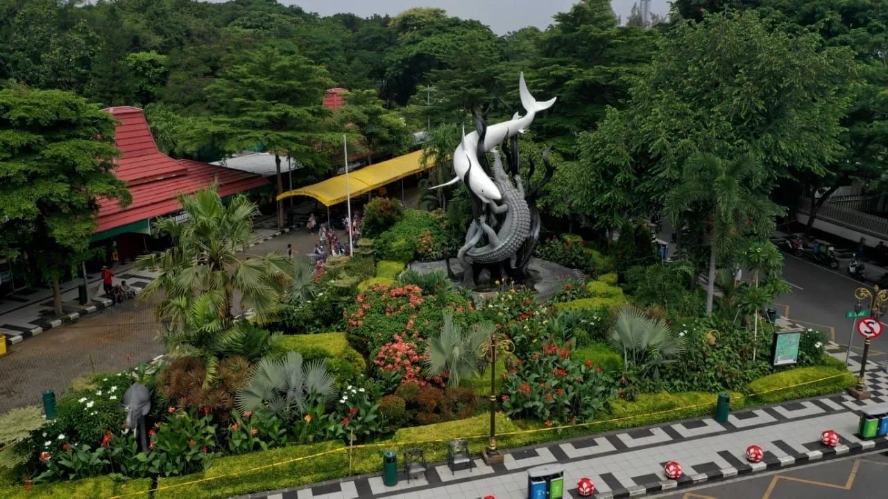 Kawasan Wisata Surabaya Padat, Dishub Terjunkan Ratusan Personel Antisipasi Kemacetan