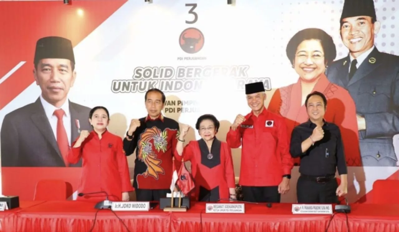 Megawati Umumkan Ganjar Pranowo Capres, PDIP Surabaya Langsung Instruksikan Kader Bergerak