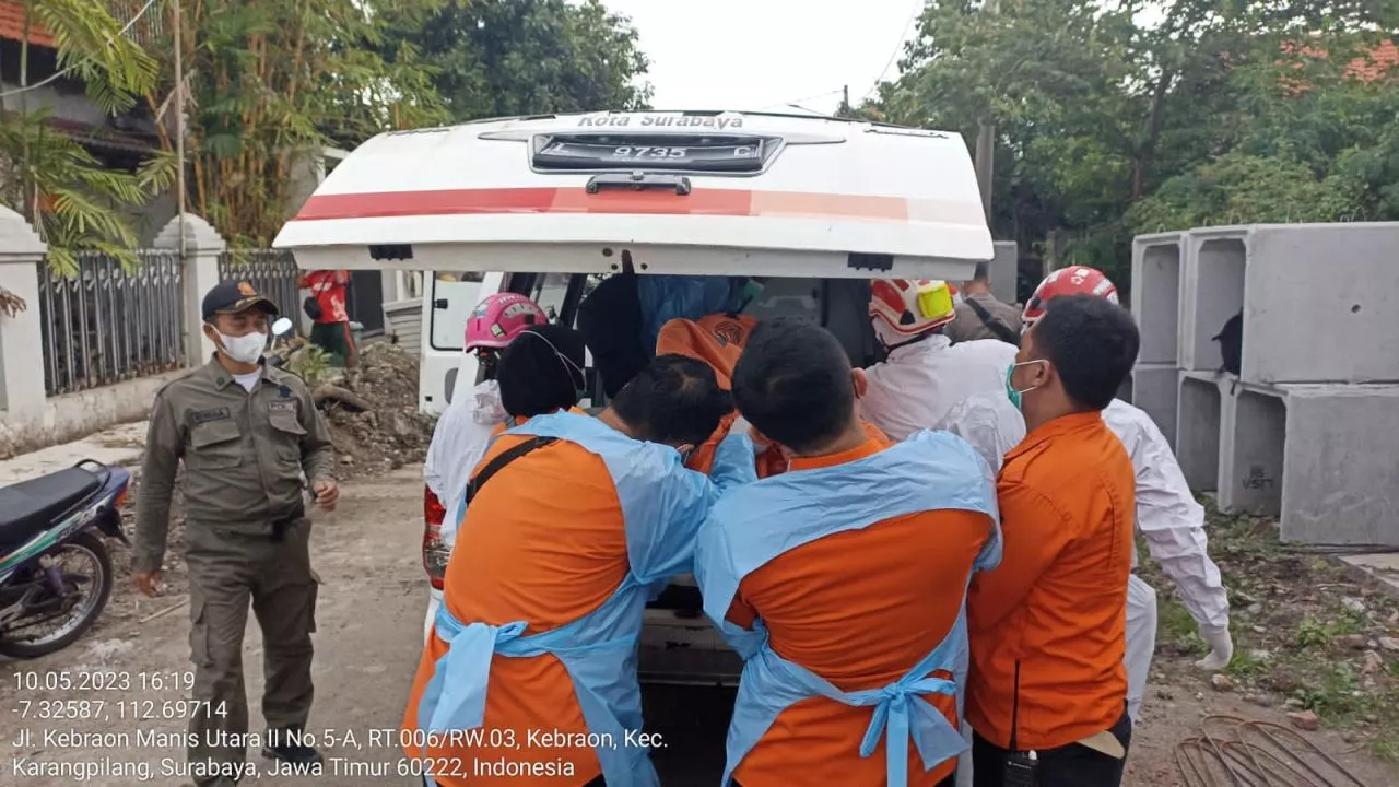 Tidak Keluar Rumah, Kakek Sebatang Kara di Surabaya Ditemukan Tewas Tergeletak