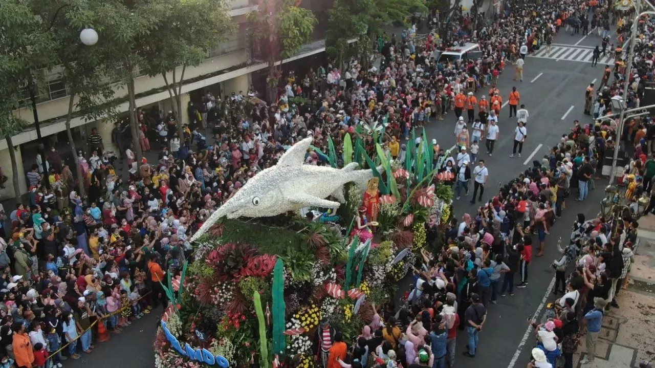 Rute Parade Surabaya Vaganza Bakal Dipasang Barikade