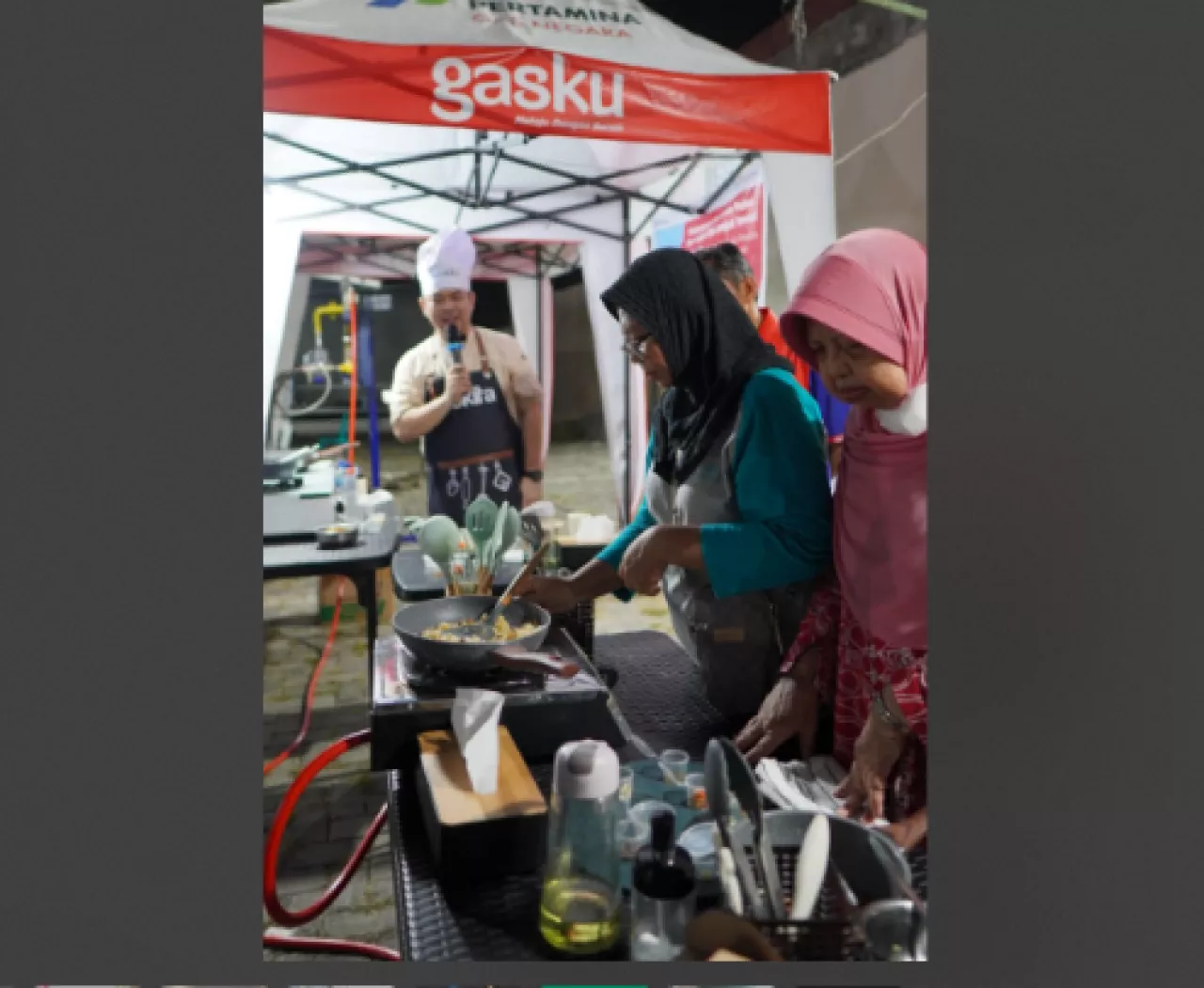 Keliling Kota Besar, PGN Kenalkan Food Truck Berinstalasi Gas Bumi Pertama di Indonesia