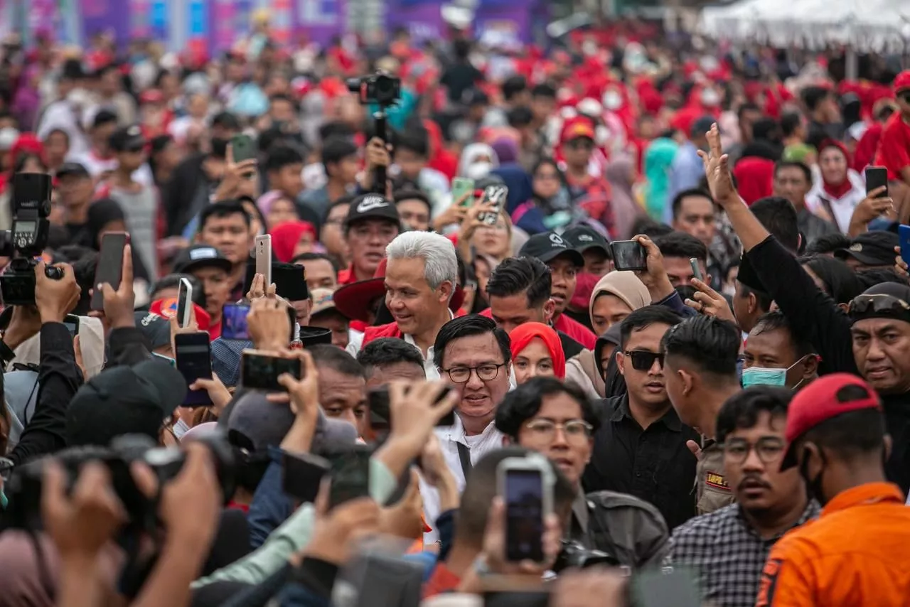 Kunjungan Ganjar ke Surabaya Riuh, Pengamat: Berpengaruh ke Psikologis Politik Kompetitor