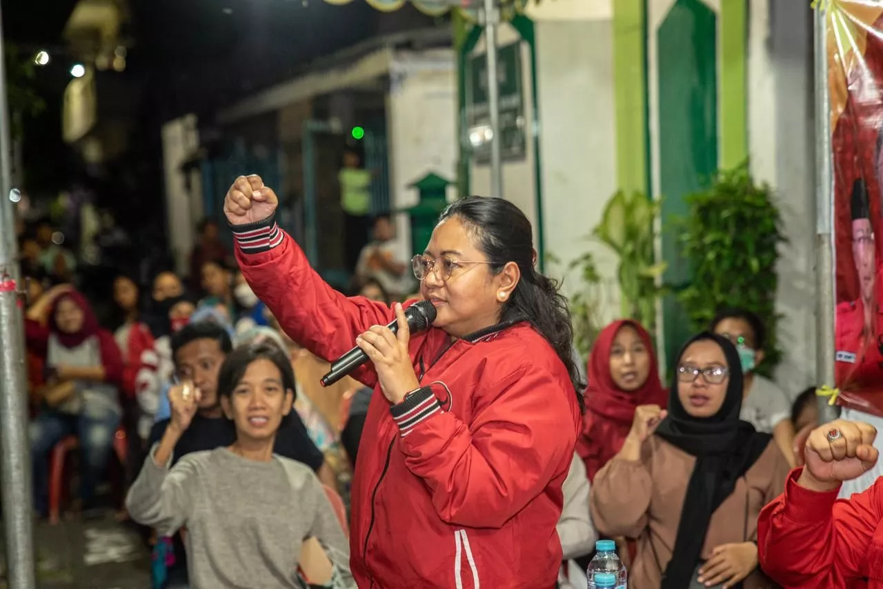 PDIP Digandrungi Perempuan di Surabaya, Agatha: Sinyal Kemenangan