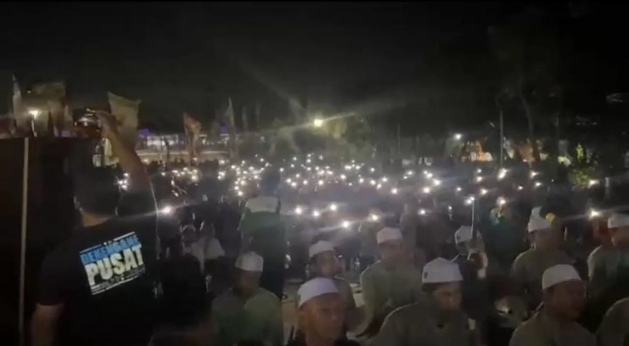 Pertama Dalam Sejarah, Pelantikan Pengurus Kartar Kecamatan Bulak Surabaya Dihadiri Ribuan Pemuda