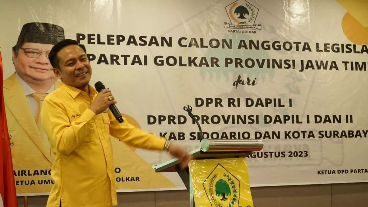 Golkar Surabaya Kampanyekan Demokrasi Kasih Sayang di Pemilu 2024