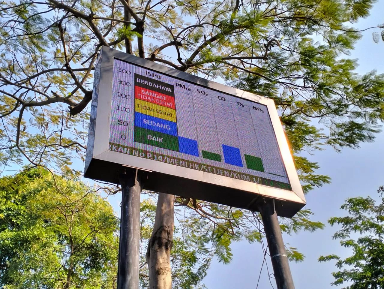Kualitas Udara di Surabaya Barat Sedang, Begini Langkah Pemkot