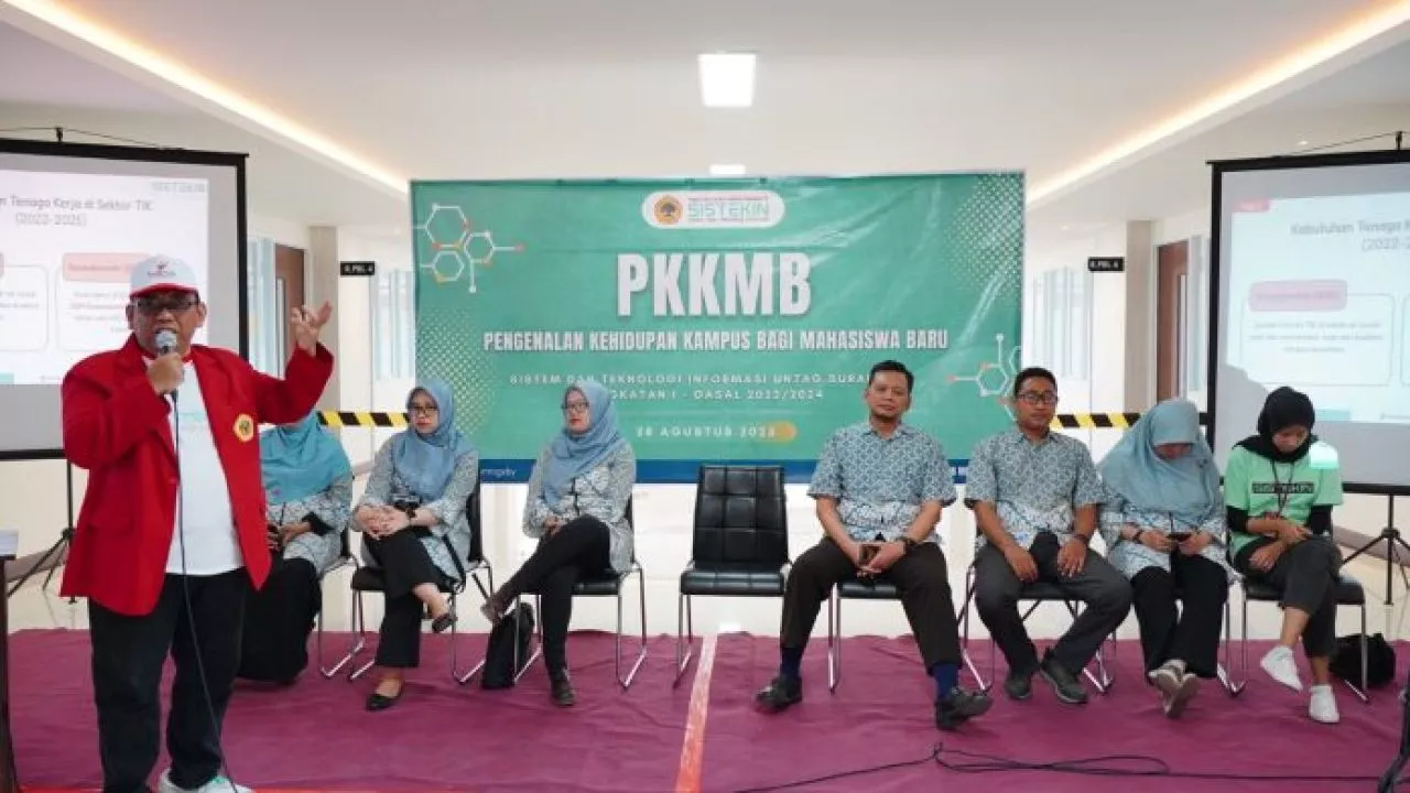 Untag Surabaya Ajak Mahasiswa Baru Gali Potensi Prospek Kerja Sistem dan Teknologi Informasi