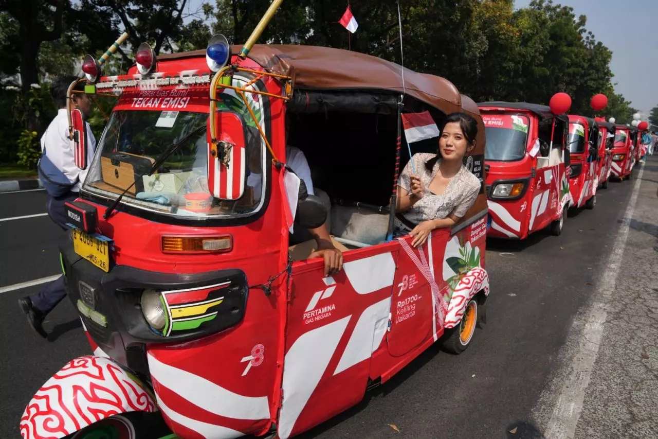 Bajaj Gas Kemerdekaan, PGN Subholding Gas Pertamina Ajak Masyarakat Tekan Emisi di Momen Kemerdekaan