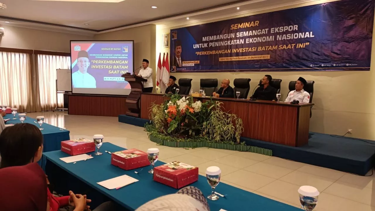 Dorong Pertumbuhan Investasi, Mufti Anam dan BP Batam Ajak Pelaku Usaha Berani Ekspor